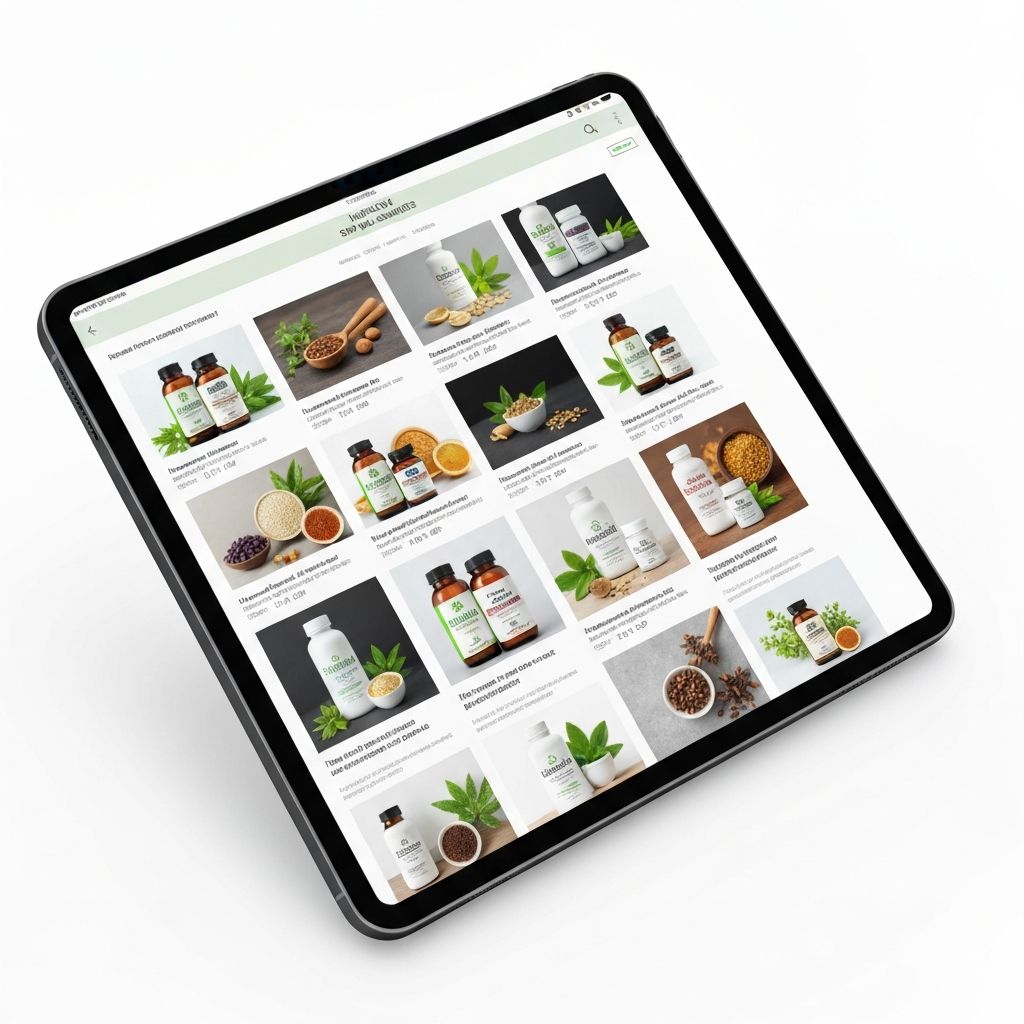 Online Katalog Übersicht